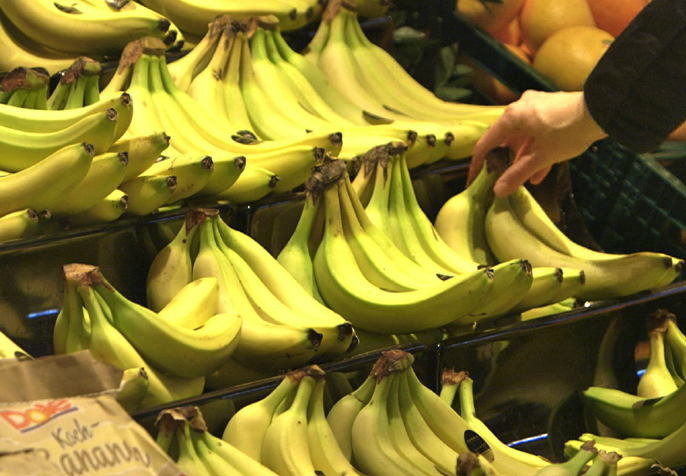 Des bananes – à prix cassés