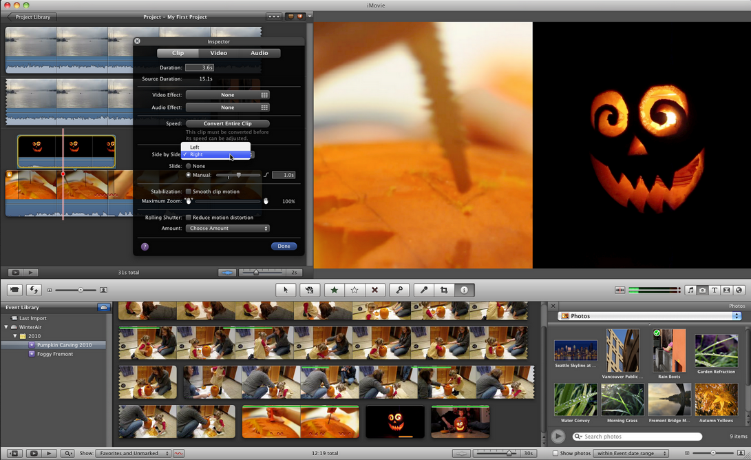 Partage de films montés sur Final Cut Pro