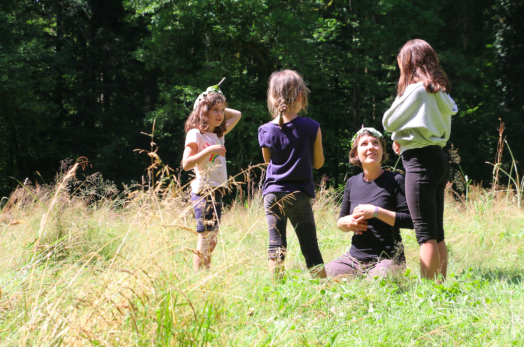 Nuit à la belle étoile en famille
