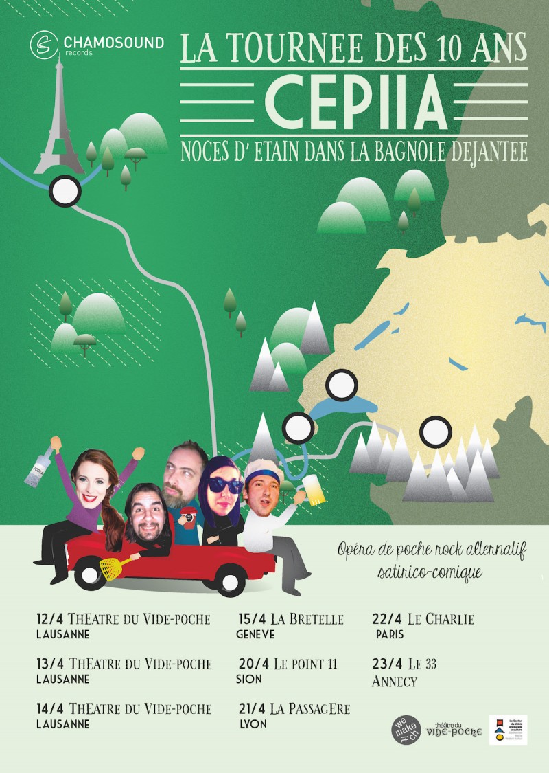 Cepiia – La tournée des 10 ans