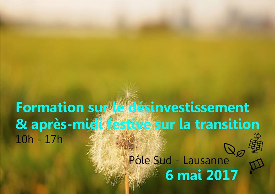 Formation sur le désinvestissement de l’industrie fossile