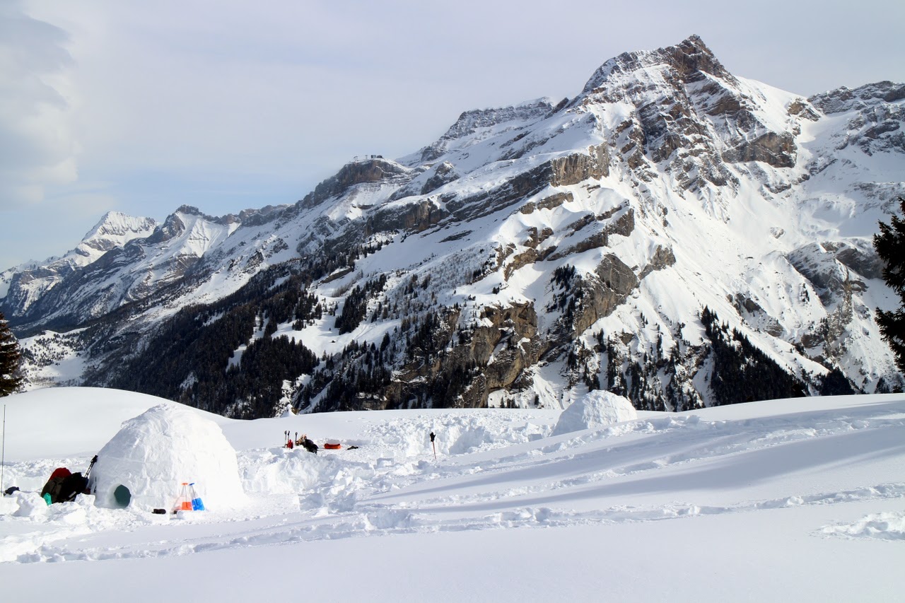 Week-end igloo – Série d’expérimentation sauvage
