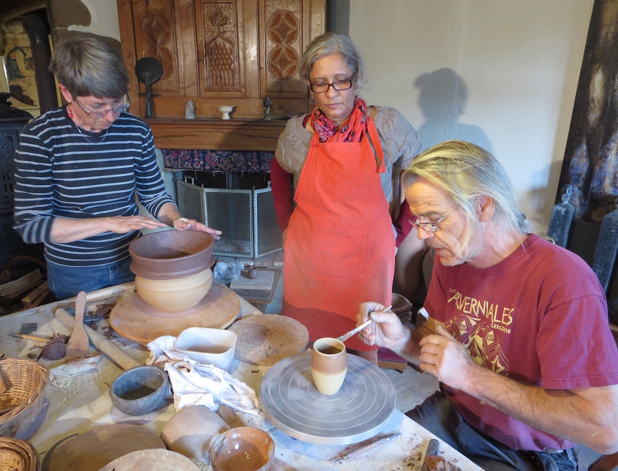 Week-end de cours de céramique antique et gallo-romaine.