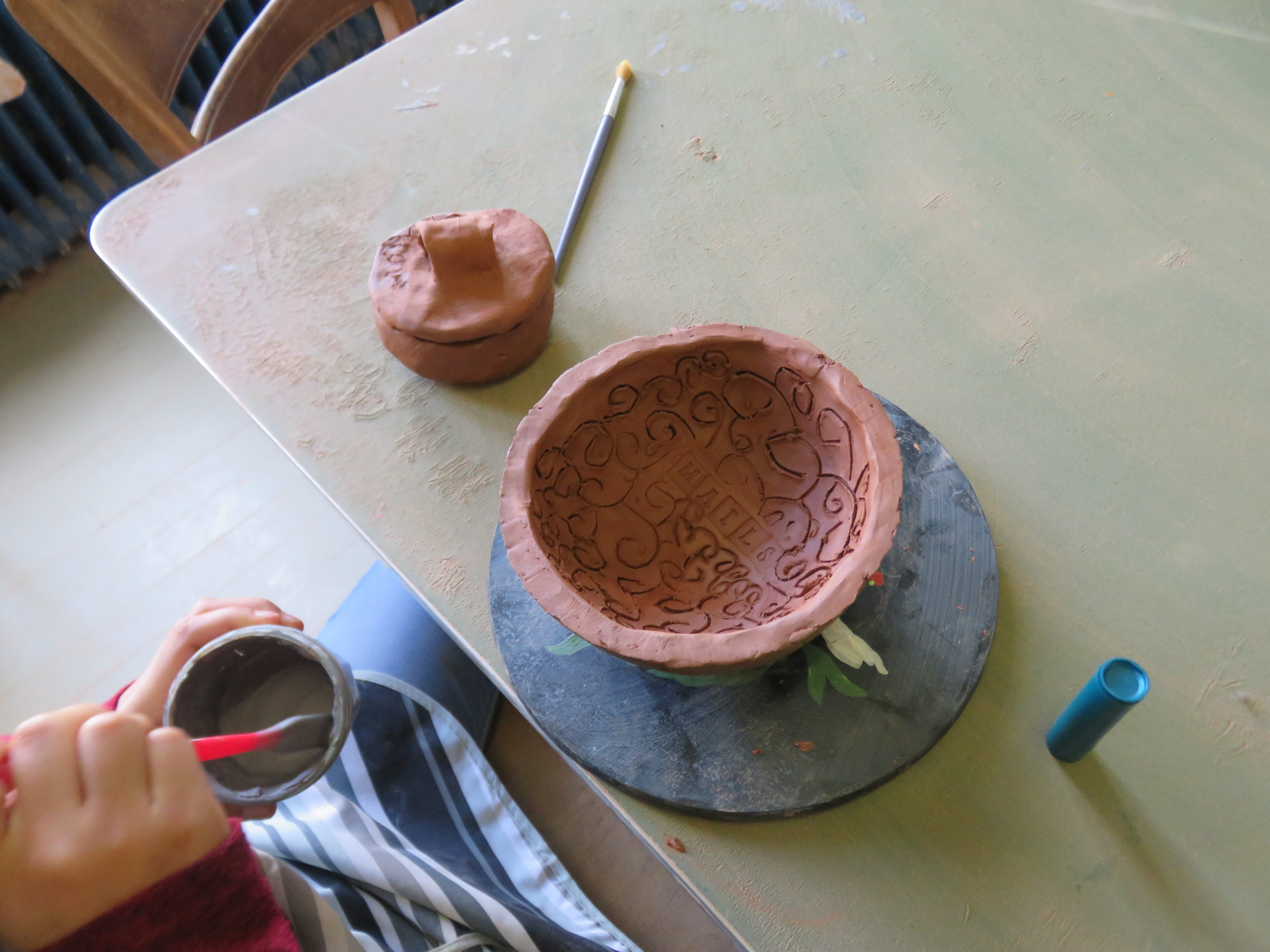 Atelier de poterie les mercredis