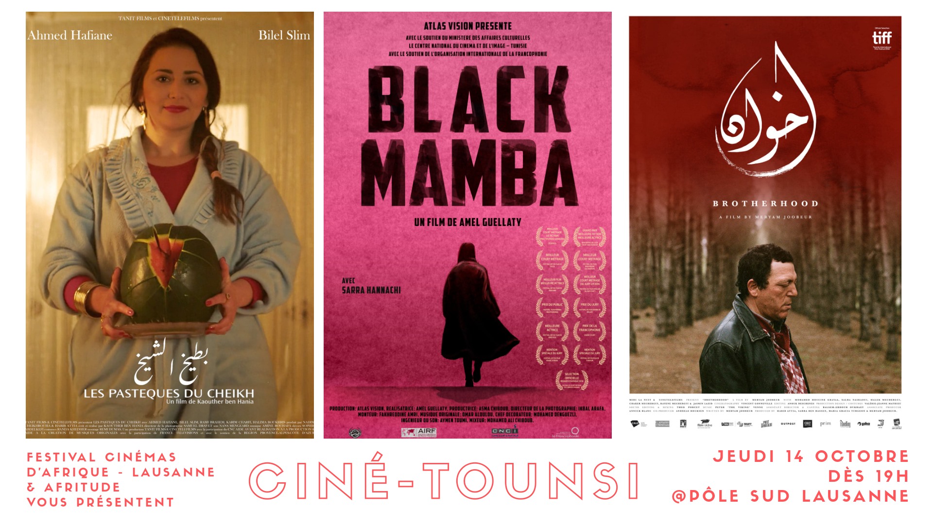 Cinémas d’Afrique – Soirée Ciné Tounsi